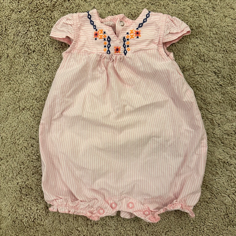 Aztec Baby Girl Bubble
